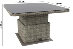 Sandigo lounge dining set met bijzetbank
