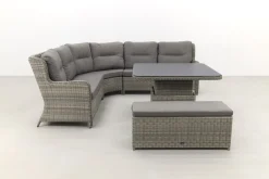 Sandigo lounge dining set met bijzetbank