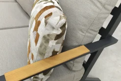 Santos/Atlanta aluminium loungeset - Antraciet