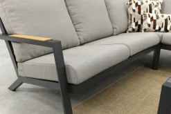 Santos/Atlanta aluminium loungeset - Antraciet