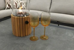Santos/Atlanta aluminium loungeset - Antraciet