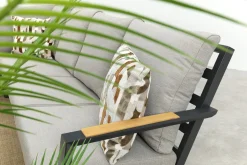 Santos/Atlanta aluminium loungeset - Antraciet