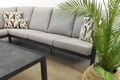 Santos/Atlanta aluminium loungeset - Antraciet