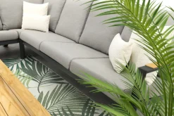 Santos/Mindo 150x75 cm. loungeset - Antraciet/Teak