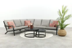 Santos/Rhodos loungeset - Antraciet