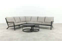 Santos/Rhodos loungeset - Antraciet