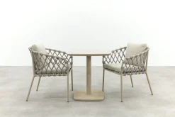 Sara/Emma bistroset (3-dlg) - Latte