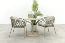 Sara/Emma bistroset (3-dlg) - Latte