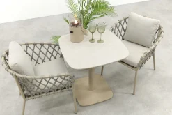 Sara/Emma bistroset (3-dlg) - Latte