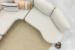 Saranda organische loungebank - Latte
