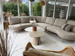Saranda organische loungeset - Latte