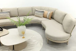 Saranda organische loungeset - Latte