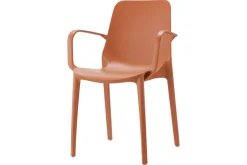 Scab Ginevra stapelbare tuinstoel - Terracotta