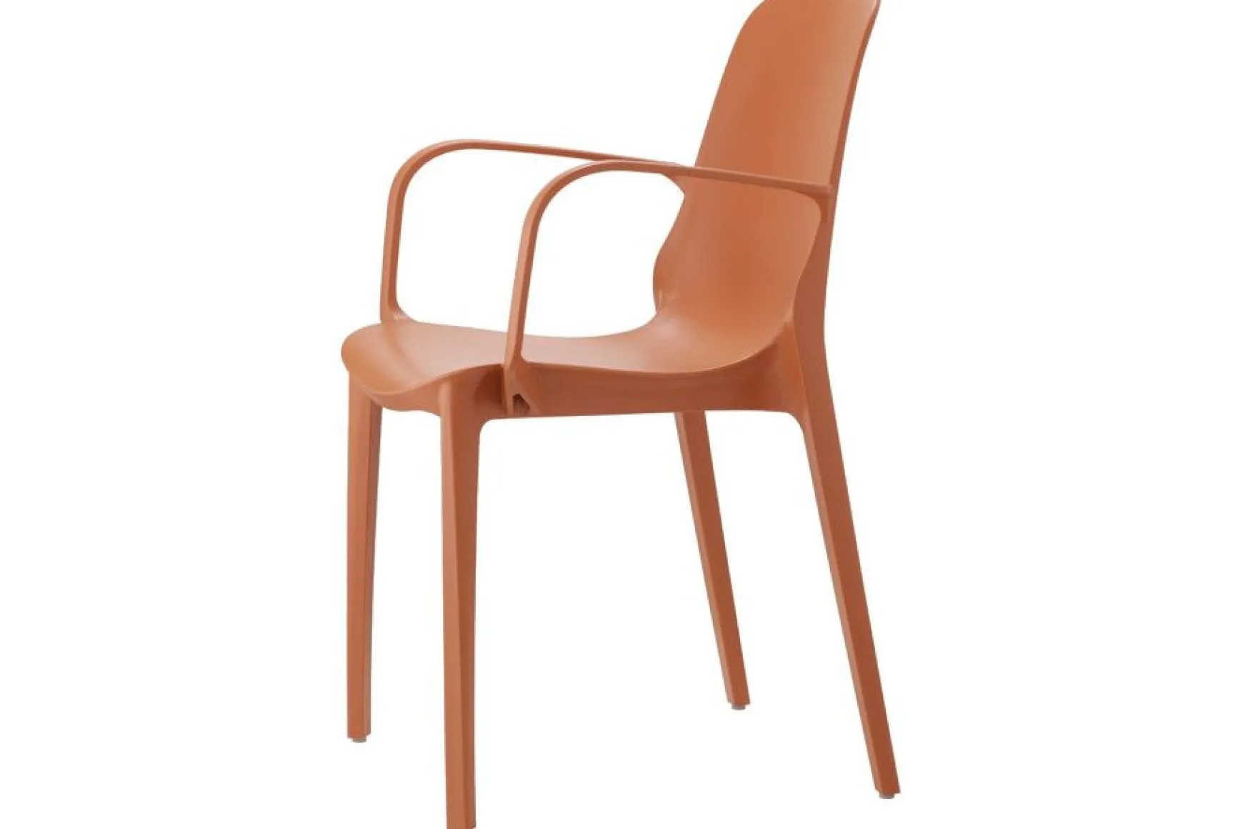 Scab Ginevra stapelbare tuinstoel - Terracotta