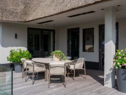 4-Seasons Allora dining tuinstoel - terre (1 stuk) OP=OP