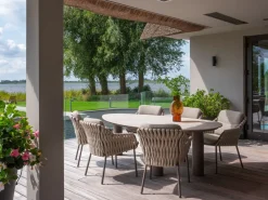 4 Seasons Arizona organische tuintafel 240x120 cm. - zand/terre