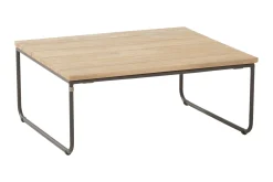 4-Seasons Axel koffietafel - 80x80 cm. H 30 cm. - OP = OP