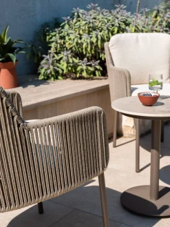 4 Seasons Bernini dining tuinstoel - terre (1 stuk)