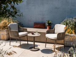 4 Seasons Bernini dining tuinstoel - terre (1 stuk)