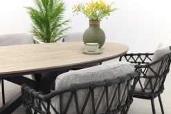 4 Seasons Calpi/GI Edison 220x115 cm. - ovale tuinset