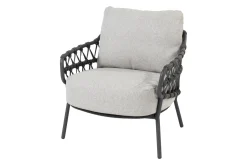 4 Seasons Calpi/Saba Ø160 cm. - Low dining - ronde tuinset