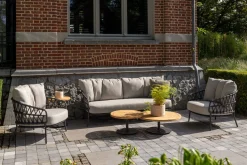 4 Seasons Calpi stoel-bank loungeset - 3-delig