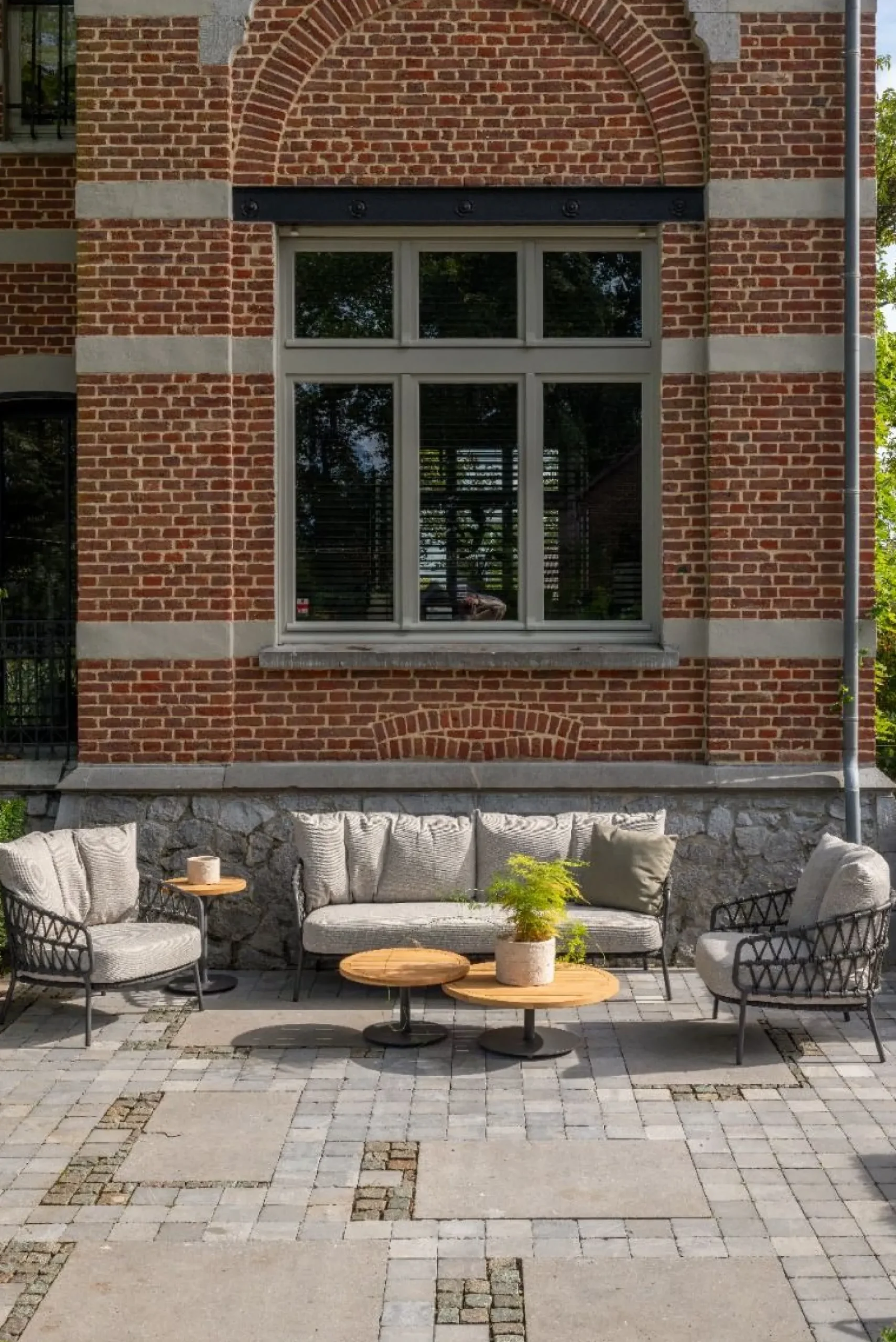 4 Seasons Calpi stoel-bank loungeset - 3-delig