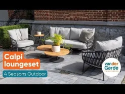 4 Seasons Calpi stoel-bank loungeset - 3-delig