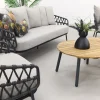 4 Seasons Calpi stoel-bank loungeset met Mindo koffietafels - 5-delig