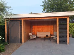 4 Seasons Calpi stoel-bank loungeset met Mindo koffietafels - 5-delig