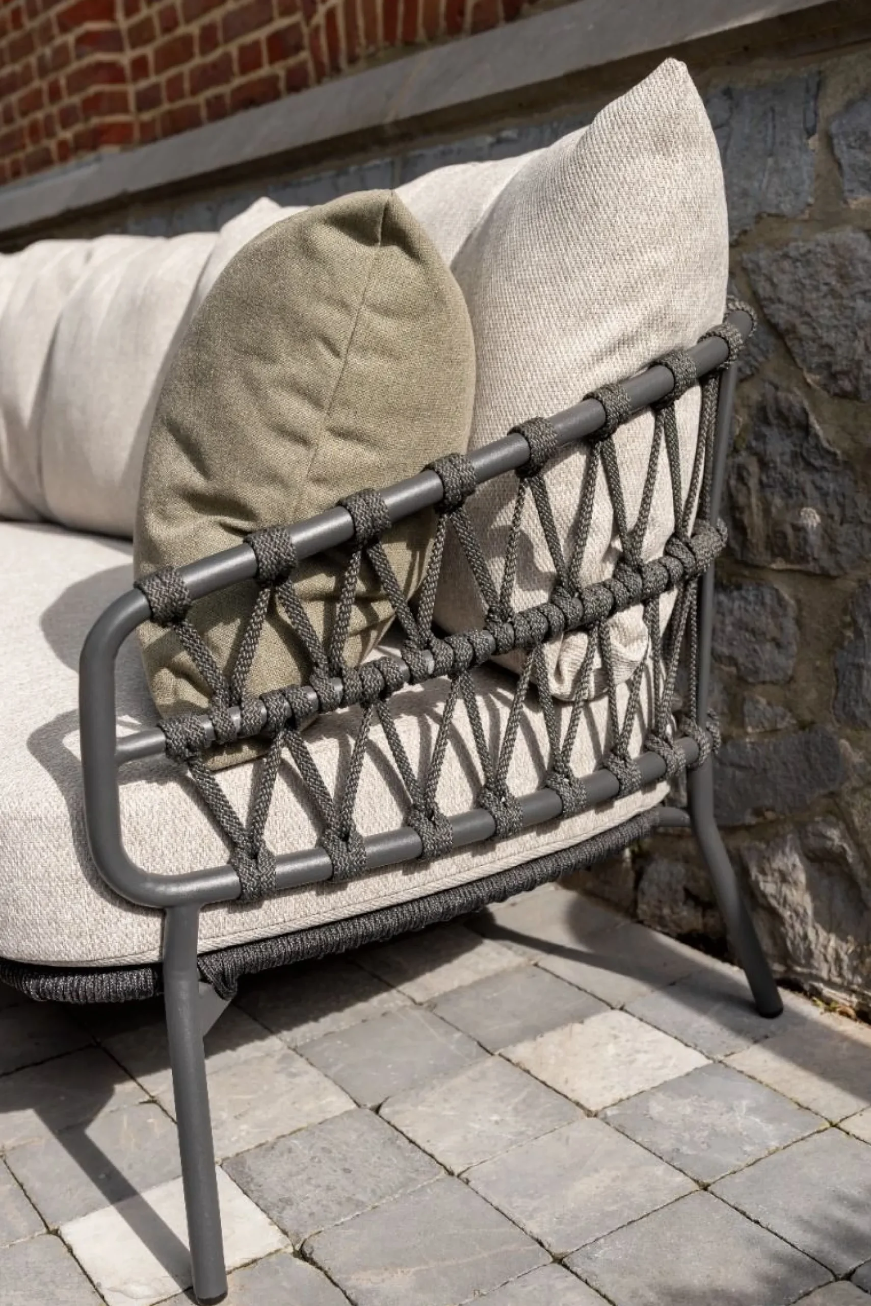 4 Seasons Calpi - 3-zits loungebank - antraciet