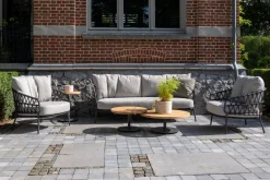 4 Seasons Calpi - 3-zits loungebank - antraciet