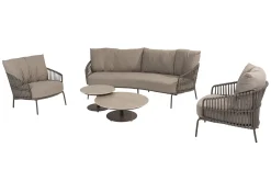 4 Seasons Capalbio/Boaz loungeset (5-delig) - Terre