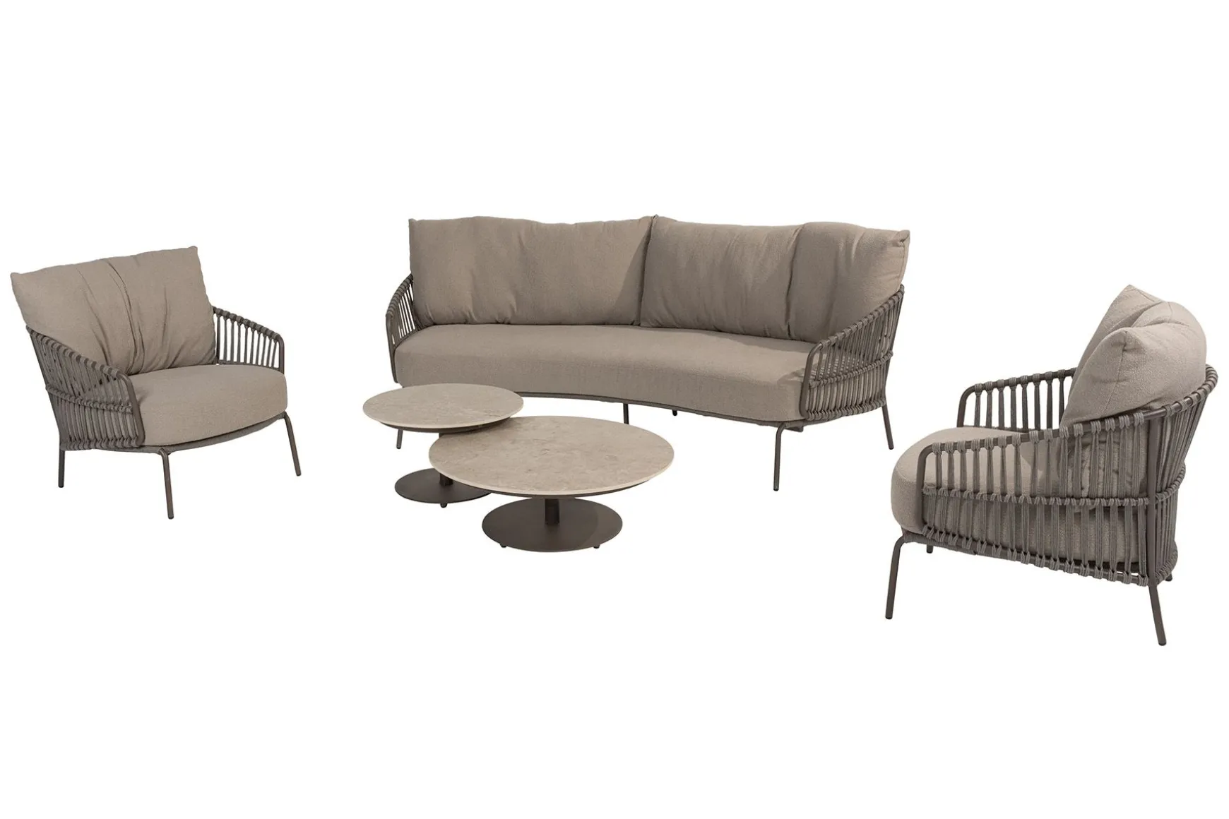 4 Seasons Capalbio/Boaz loungeset (5-delig) - Terre