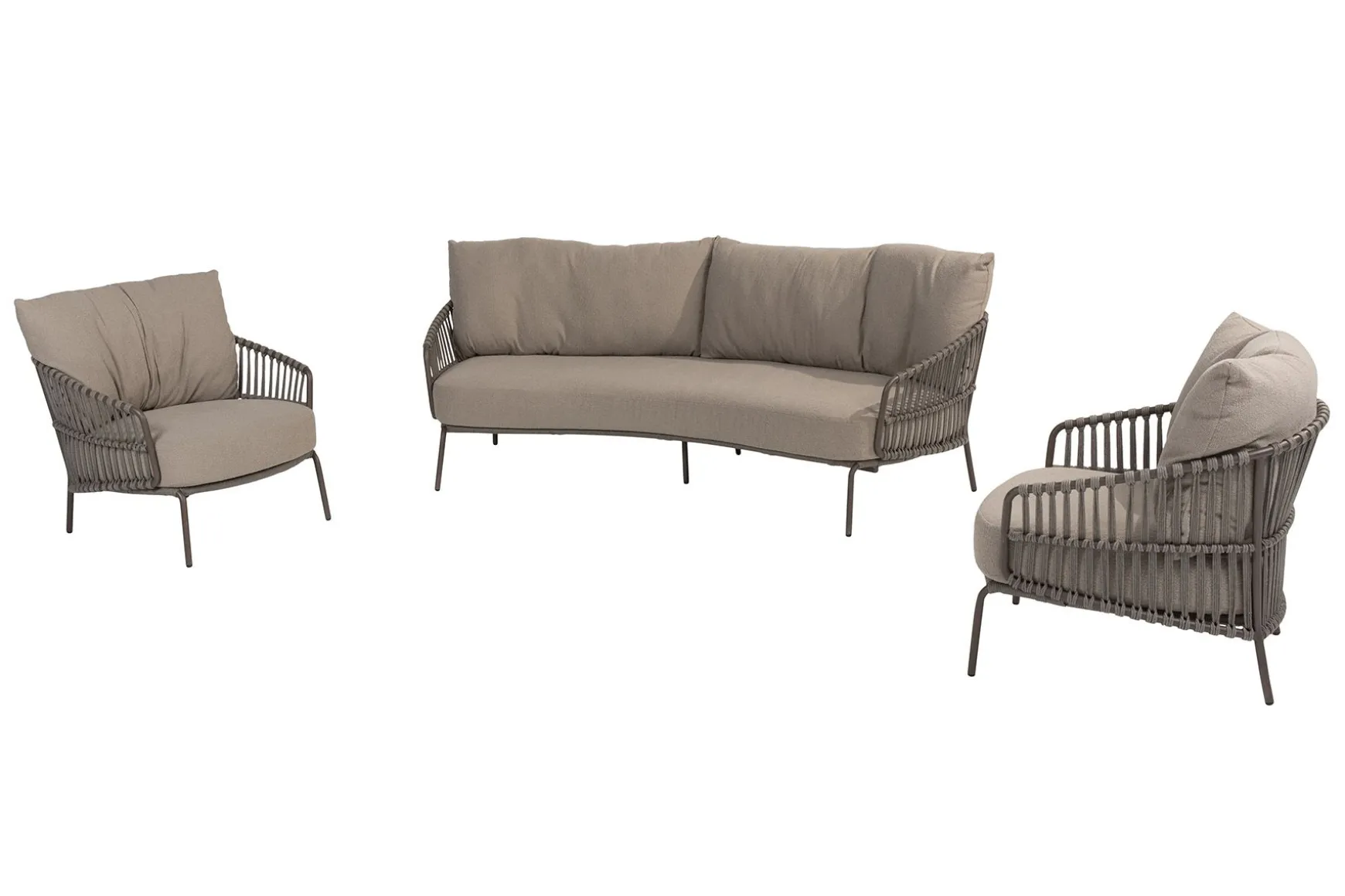 4 Seasons Capalbio loungeset (3-delig) - Terre