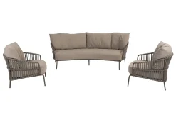 4 Seasons Capalbio loungeset (3-delig) - Terre