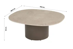 4 Seasons Capalbio/Sofie loungeset (5-delig) - Terre