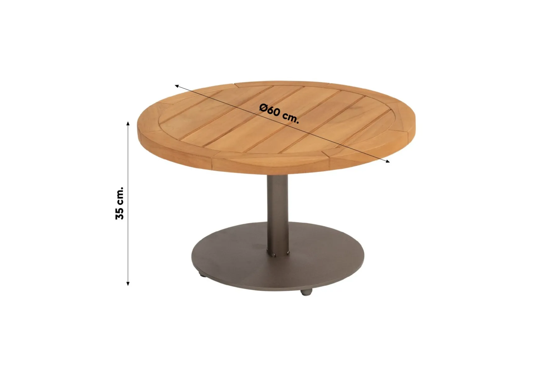 4 Seasons Capalbio/Volta loungeset (5-delig) - Teak/Terre