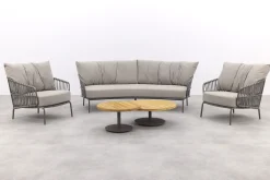 4 Seasons Capalbio/Volta loungeset (5-delig) - Teak/Terre