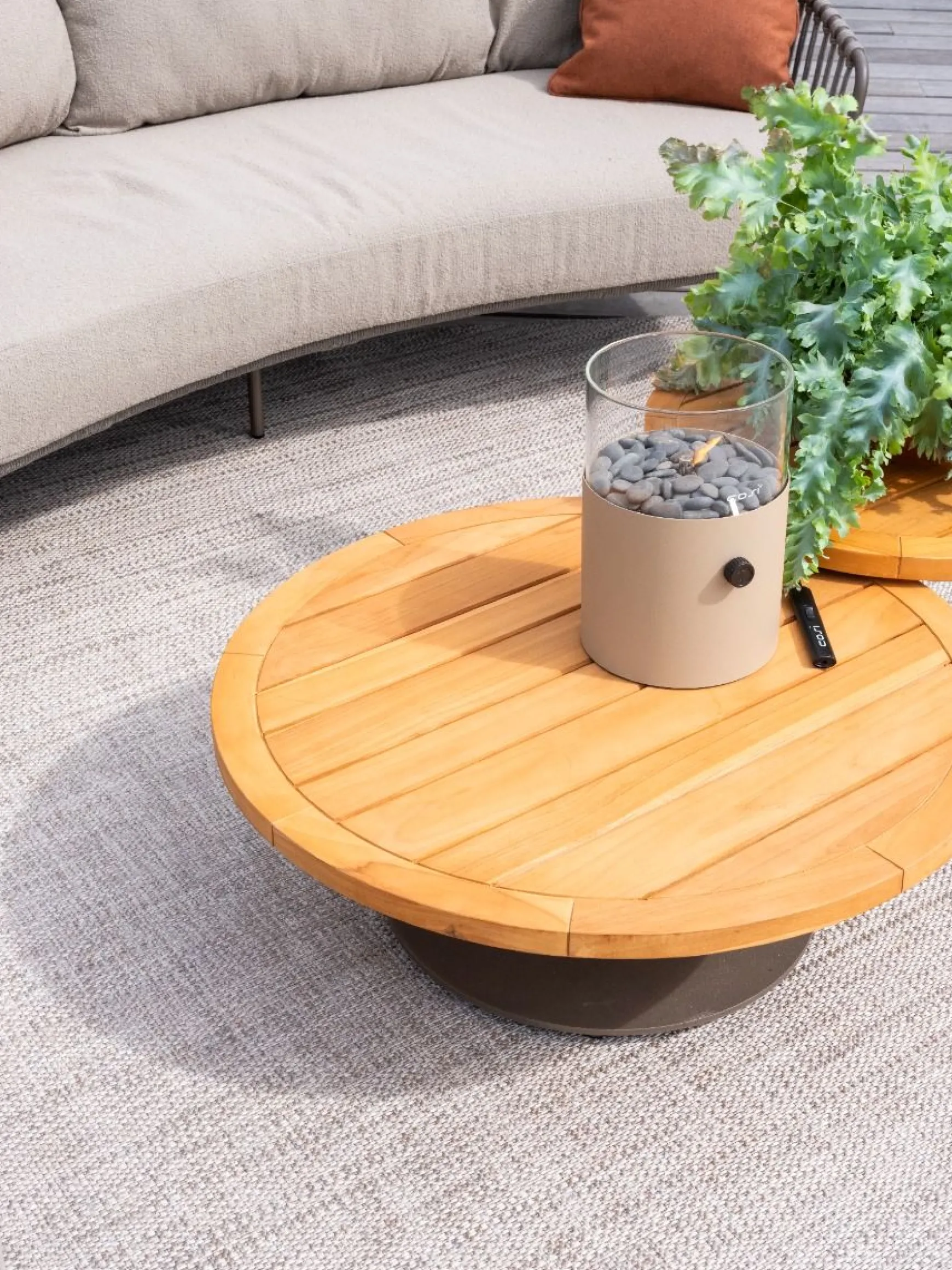 4 Seasons Capalbio/Volta loungeset (5-delig) - Teak/Terre
