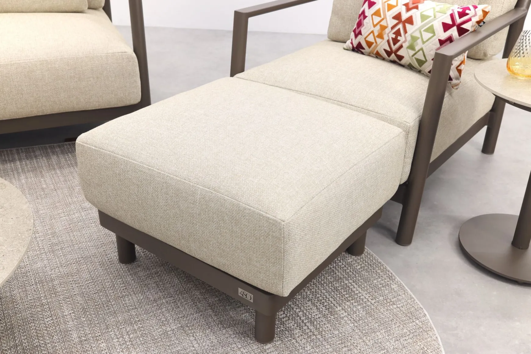 4-Seasons Capresi / Boaz Loungeset (5-delig) - terre