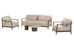 4-Seasons Capresi / Sofie Loungeset (5-delig) - terre