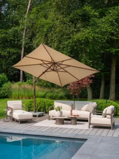 4-Seasons Capresi stoel-bank loungeset - terre
