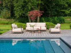 4-Seasons Capresi 3-zits loungebank - terre