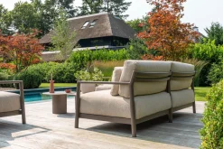 4-Seasons Capresi 3-zits loungebank - terre