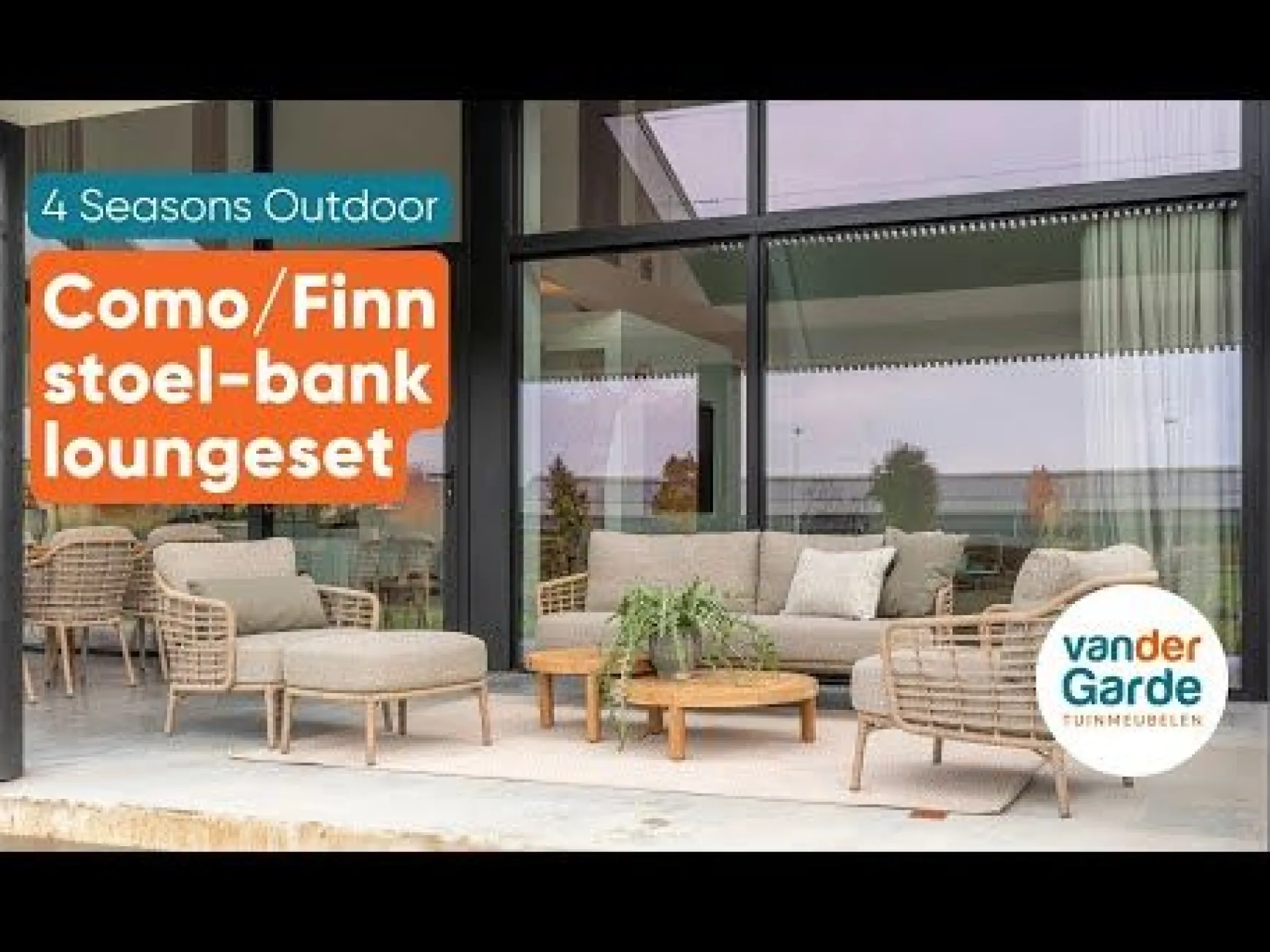 4 Seasons Como loungestoel - Harvest (1 stuk)