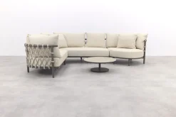4 Seasons Ezra/Boaz modulaire loungeset (4-delig) - Latte/Terre