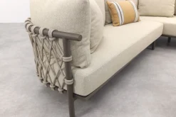 4 Seasons Ezra/Boaz modulaire loungeset (4-delig) - Latte/Terre