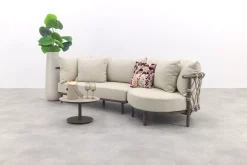 4 Seasons Ezra/Boaz 3-zits loungeset - Latte/Terre