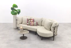4 Seasons Ezra/Boaz 3-zits loungeset - Latte/Terre